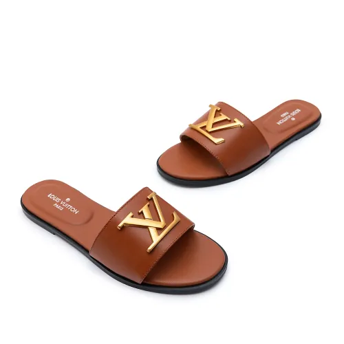 Cheap Louis Vuitton Slippers For Women #1409628 Replica Wholesale [$85.00 USD] [ITEM#1409628] on Replica Louis Vuitton Slippers