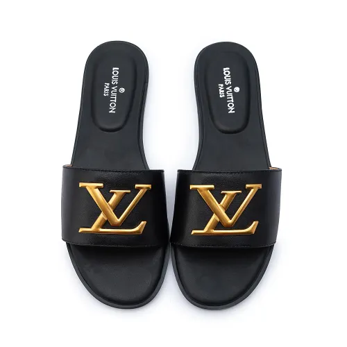 Cheap Louis Vuitton Slippers For Women #1409629 Replica Wholesale [$85.00 USD] [ITEM#1409629] on Replica Louis Vuitton Slippers