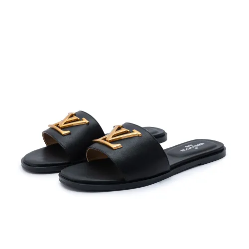 Cheap Louis Vuitton Slippers For Women #1409629 Replica Wholesale [$85.00 USD] [ITEM#1409629] on Replica Louis Vuitton Slippers