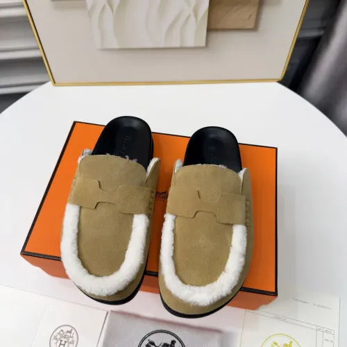 Cheap Hermes Slippers For Women #1409632 Replica Wholesale [$96.00 USD] [ITEM#1409632] on Replica Hermes Slippers