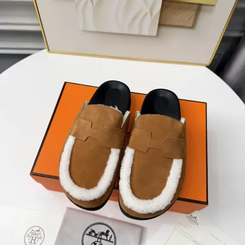 Cheap Hermes Slippers For Men #1409637 Replica Wholesale [$96.00 USD] [ITEM#1409637] on Replica Hermes Slippers