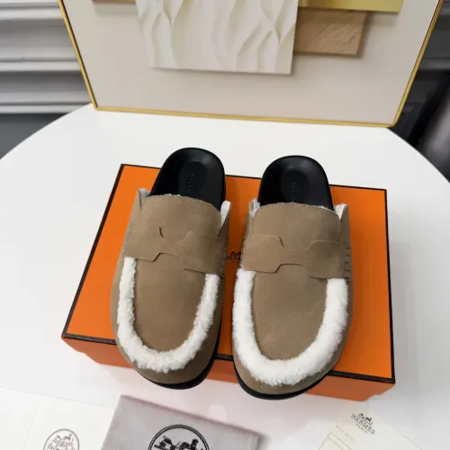Cheap Hermes Slippers For Men #1409639 Replica Wholesale [$96.00 USD] [ITEM#1409639] on Replica Hermes Slippers