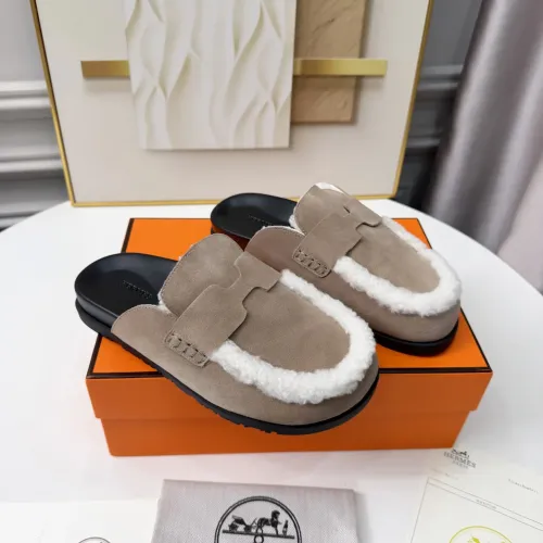 Cheap Hermes Slippers For Men #1409641 Replica Wholesale [$96.00 USD] [ITEM#1409641] on Replica Hermes Slippers
