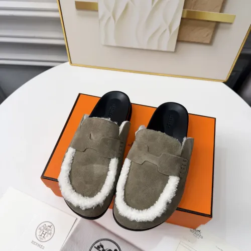 Cheap Hermes Slippers For Men #1409643 Replica Wholesale [$96.00 USD] [ITEM#1409643] on Replica Hermes Slippers