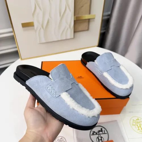 Cheap Hermes Slippers For Men #1409647 Replica Wholesale [$96.00 USD] [ITEM#1409647] on Replica Hermes Slippers