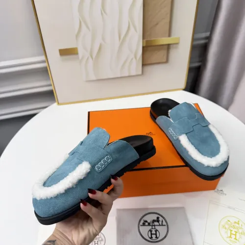 Cheap Hermes Slippers For Women #1409648 Replica Wholesale [$96.00 USD] [ITEM#1409648] on Replica Hermes Slippers