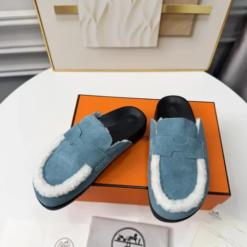 Cheap Hermes Slippers For Men #1409649 Replica Wholesale [$96.00 USD] [ITEM#1409649] on Replica Hermes Slippers