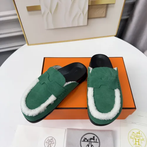 Cheap Hermes Slippers For Men #1409651 Replica Wholesale [$96.00 USD] [ITEM#1409651] on Replica Hermes Slippers