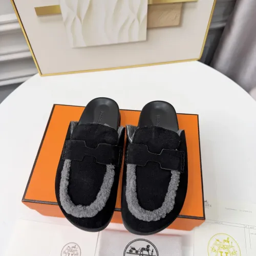 Cheap Hermes Slippers For Men #1409655 Replica Wholesale [$96.00 USD] [ITEM#1409655] on Replica Hermes Slippers