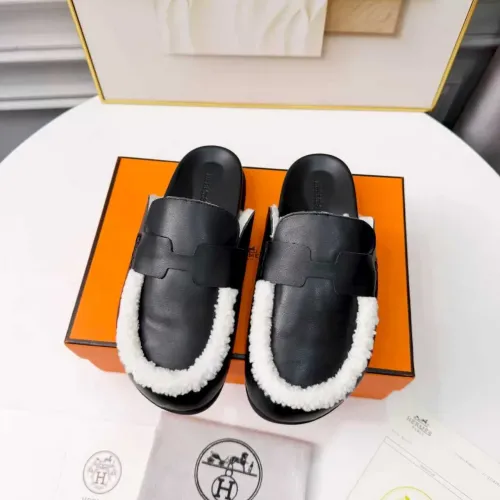 Cheap Hermes Slippers For Women #1409656 Replica Wholesale [$96.00 USD] [ITEM#1409656] on Replica Hermes Slippers