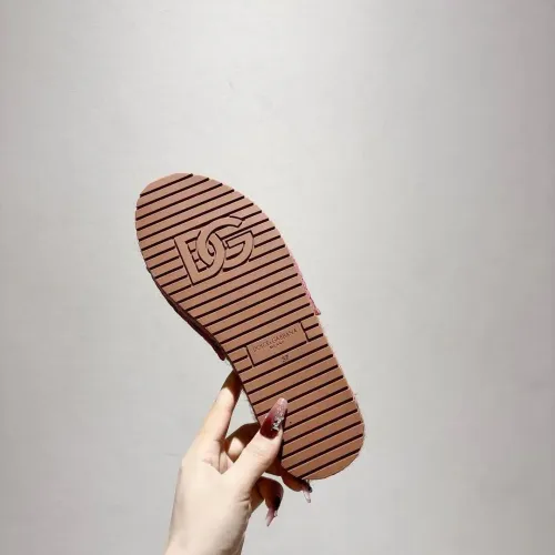 Cheap Dolce &amp; Gabbana D&amp;G Slippers For Women #1409663 Replica Wholesale [$88.00 USD] [ITEM#1409663] on Replica Dolce &amp; Gabbana D&amp;G Slippers