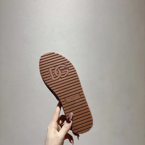 Cheap Dolce &amp; Gabbana D&amp;G Slippers For Women #1409665 Replica Wholesale [$88.00 USD] [ITEM#1409665] on Replica Dolce &amp; Gabbana D&amp;G Slippers