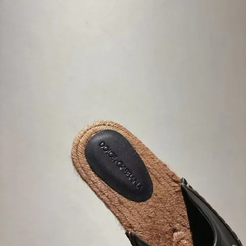 Cheap Dolce &amp; Gabbana D&amp;G Slippers For Women #1409666 Replica Wholesale [$88.00 USD] [ITEM#1409666] on Replica Dolce &amp; Gabbana D&amp;G Slippers
