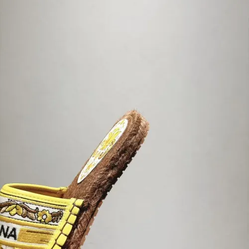 Cheap Dolce &amp; Gabbana D&amp;G Slippers For Women #1409668 Replica Wholesale [$88.00 USD] [ITEM#1409668] on Replica Dolce &amp; Gabbana D&amp;G Slippers