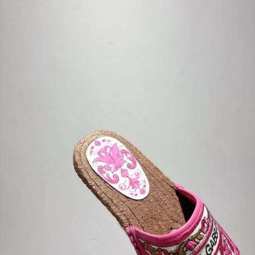 Cheap Dolce &amp; Gabbana D&amp;G Slippers For Women #1409669 Replica Wholesale [$88.00 USD] [ITEM#1409669] on Replica Dolce &amp; Gabbana D&amp;G Slippers