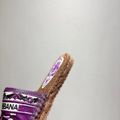 Cheap Dolce &amp; Gabbana D&amp;G Slippers For Women #1409670 Replica Wholesale [$88.00 USD] [ITEM#1409670] on Replica Dolce &amp; Gabbana D&amp;G Slippers