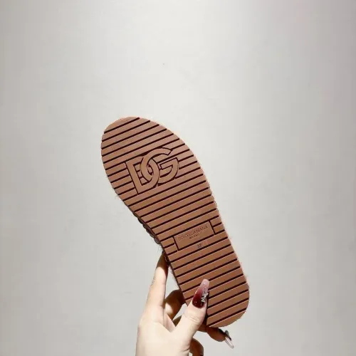 Cheap Dolce &amp; Gabbana D&amp;G Slippers For Women #1409670 Replica Wholesale [$88.00 USD] [ITEM#1409670] on Replica Dolce &amp; Gabbana D&amp;G Slippers