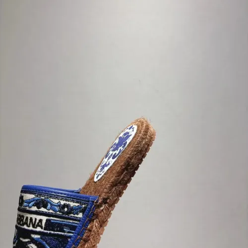 Cheap Dolce &amp; Gabbana D&amp;G Slippers For Women #1409671 Replica Wholesale [$88.00 USD] [ITEM#1409671] on Replica Dolce &amp; Gabbana D&amp;G Slippers