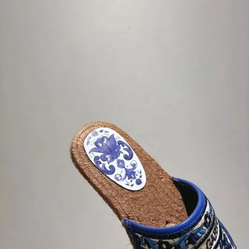 Cheap Dolce &amp; Gabbana D&amp;G Slippers For Women #1409671 Replica Wholesale [$88.00 USD] [ITEM#1409671] on Replica Dolce &amp; Gabbana D&amp;G Slippers