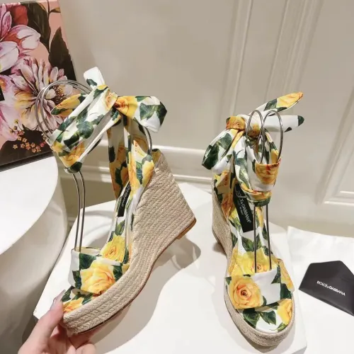 Cheap Dolce &amp; Gabbana D&amp;G Sandal For Women #1409684 Replica Wholesale [$118.00 USD] [ITEM#1409684] on Replica Dolce &amp; Gabbana D&amp;G Sandal