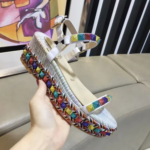 Cheap Christian Louboutin CL Sandal For Women #1409685 Replica Wholesale [$98.00 USD] [ITEM#1409685] on Replica Christian Louboutin CL Sandal
