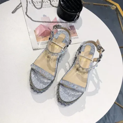 Cheap Christian Louboutin CL Sandal For Women #1409687 Replica Wholesale [$98.00 USD] [ITEM#1409687] on Replica Christian Louboutin CL Sandal