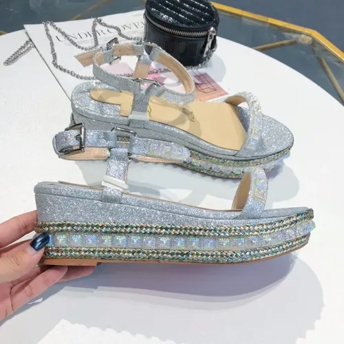 Cheap Christian Louboutin CL Sandal For Women #1409687 Replica Wholesale [$98.00 USD] [ITEM#1409687] on Replica Christian Louboutin CL Sandal