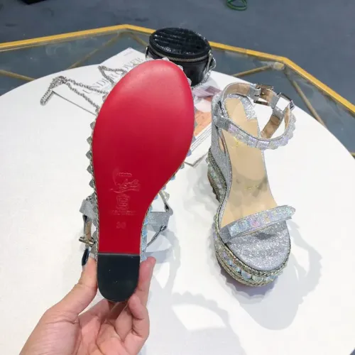 Cheap Christian Louboutin CL Sandal For Women #1409689 Replica Wholesale [$98.00 USD] [ITEM#1409689] on Replica Christian Louboutin CL Sandal