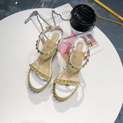 Cheap Christian Louboutin CL Sandal For Women #1409691 Replica Wholesale [$98.00 USD] [ITEM#1409691] on Replica Christian Louboutin CL Sandal