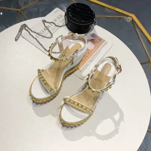 Cheap Christian Louboutin CL Sandal For Women #1409691 Replica Wholesale [$98.00 USD] [ITEM#1409691] on Replica Christian Louboutin CL Sandal