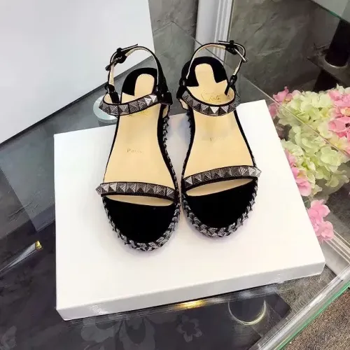 Cheap Christian Louboutin CL Sandal For Women #1409696 Replica Wholesale [$98.00 USD] [ITEM#1409696] on Replica Christian Louboutin CL Sandal