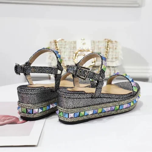 Cheap Christian Louboutin CL Sandal For Women #1409700 Replica Wholesale [$98.00 USD] [ITEM#1409700] on Replica Christian Louboutin CL Sandal