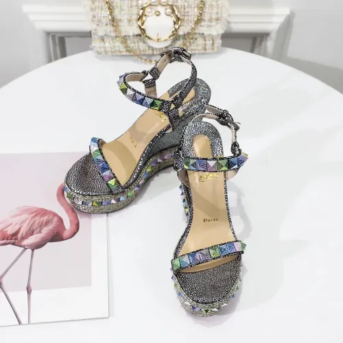 Cheap Christian Louboutin CL Sandal For Women #1409701 Replica Wholesale [$98.00 USD] [ITEM#1409701] on Replica Christian Louboutin CL Sandal
