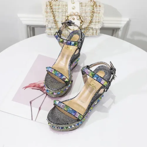 Cheap Christian Louboutin CL Sandal For Women #1409701 Replica Wholesale [$98.00 USD] [ITEM#1409701] on Replica Christian Louboutin CL Sandal