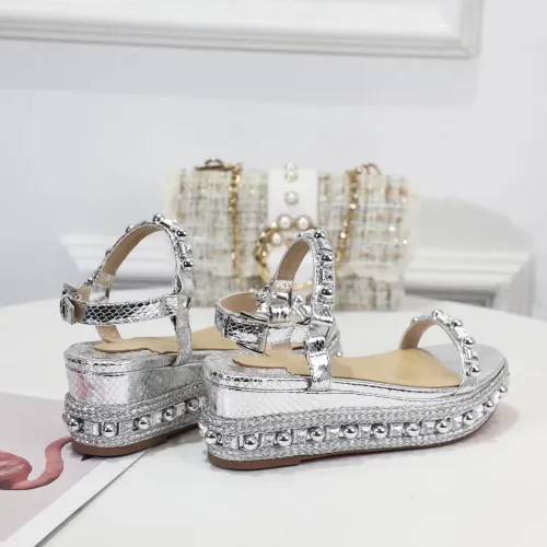 Cheap Christian Louboutin CL Sandal For Women #1409703 Replica Wholesale [$98.00 USD] [ITEM#1409703] on Replica Christian Louboutin CL Sandal