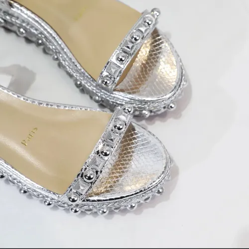 Cheap Christian Louboutin CL Sandal For Women #1409703 Replica Wholesale [$98.00 USD] [ITEM#1409703] on Replica Christian Louboutin CL Sandal