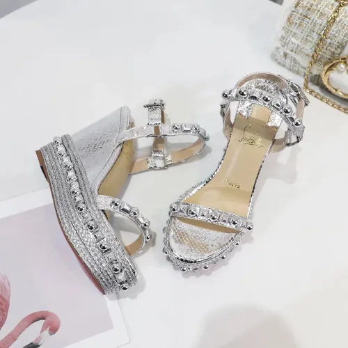Cheap Christian Louboutin CL Sandal For Women #1409704 Replica Wholesale [$98.00 USD] [ITEM#1409704] on Replica Christian Louboutin CL Sandal