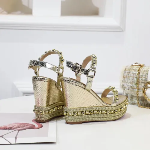 Cheap Christian Louboutin CL Sandal For Women #1409706 Replica Wholesale [$98.00 USD] [ITEM#1409706] on Replica Christian Louboutin CL Sandal