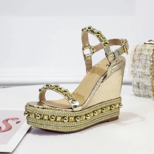 Cheap Christian Louboutin CL Sandal For Women #1409706 Replica Wholesale [$98.00 USD] [ITEM#1409706] on Replica Christian Louboutin CL Sandal