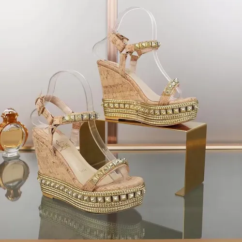 Cheap Christian Louboutin CL Sandal For Women #1409712 Replica Wholesale [$98.00 USD] [ITEM#1409712] on Replica Christian Louboutin CL Sandal