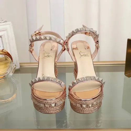 Cheap Christian Louboutin CL Sandal For Women #1409713 Replica Wholesale [$98.00 USD] [ITEM#1409713] on Replica Christian Louboutin CL Sandal