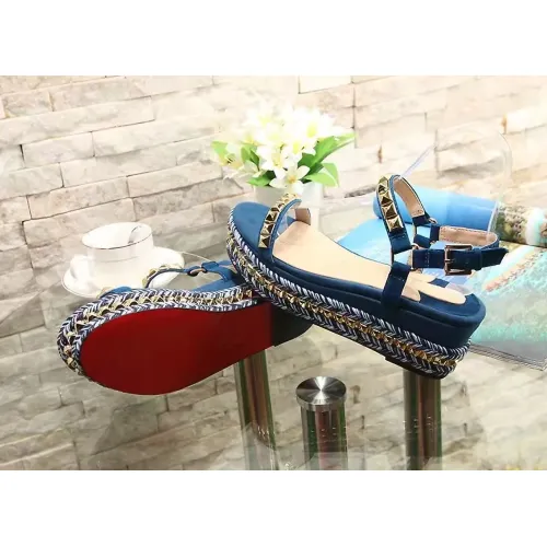 Cheap Christian Louboutin CL Sandal For Women #1409715 Replica Wholesale [$98.00 USD] [ITEM#1409715] on Replica Christian Louboutin CL Sandal