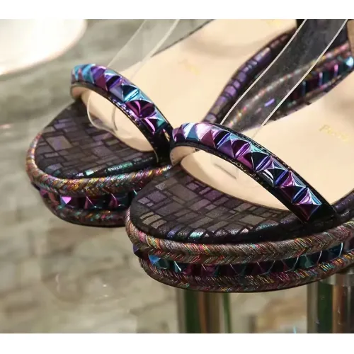 Cheap Christian Louboutin CL Sandal For Women #1409718 Replica Wholesale [$98.00 USD] [ITEM#1409718] on Replica Christian Louboutin CL Sandal