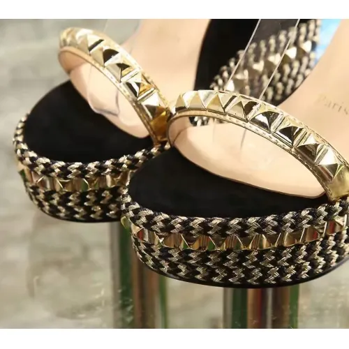 Cheap Christian Louboutin CL Sandal For Women #1409721 Replica Wholesale [$98.00 USD] [ITEM#1409721] on Replica Christian Louboutin CL Sandal