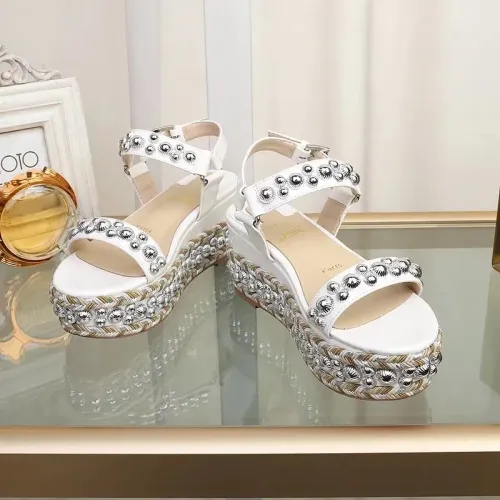 Cheap Christian Louboutin CL Sandal For Women #1409729 Replica Wholesale [$102.00 USD] [ITEM#1409729] on Replica Christian Louboutin CL Sandal