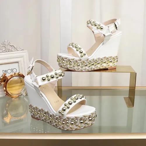 Cheap Christian Louboutin CL Sandal For Women #1409732 Replica Wholesale [$102.00 USD] [ITEM#1409732] on Replica Christian Louboutin CL Sandal