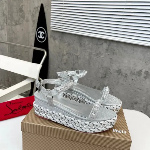 Cheap Christian Louboutin CL Sandal For Women #1409733 Replica Wholesale [$98.00 USD] [ITEM#1409733] on Replica Christian Louboutin CL Sandal