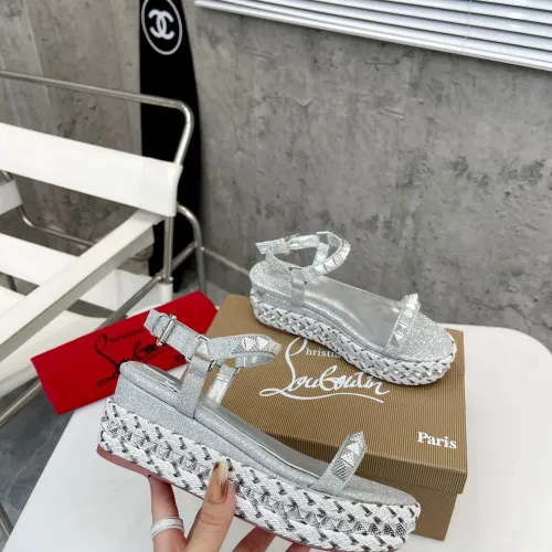 Cheap Christian Louboutin CL Sandal For Women #1409733 Replica Wholesale [$98.00 USD] [ITEM#1409733] on Replica Christian Louboutin CL Sandal