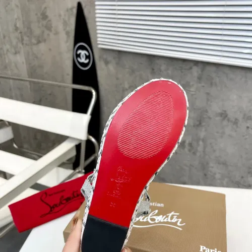 Cheap Christian Louboutin CL Sandal For Women #1409733 Replica Wholesale [$98.00 USD] [ITEM#1409733] on Replica Christian Louboutin CL Sandal