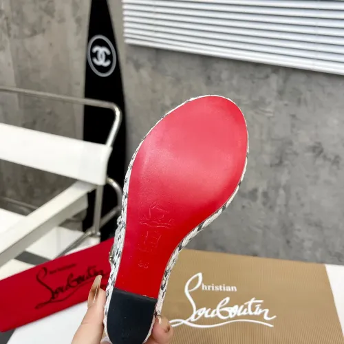 Cheap Christian Louboutin CL Sandal For Women #1409734 Replica Wholesale [$98.00 USD] [ITEM#1409734] on Replica Christian Louboutin CL Sandal